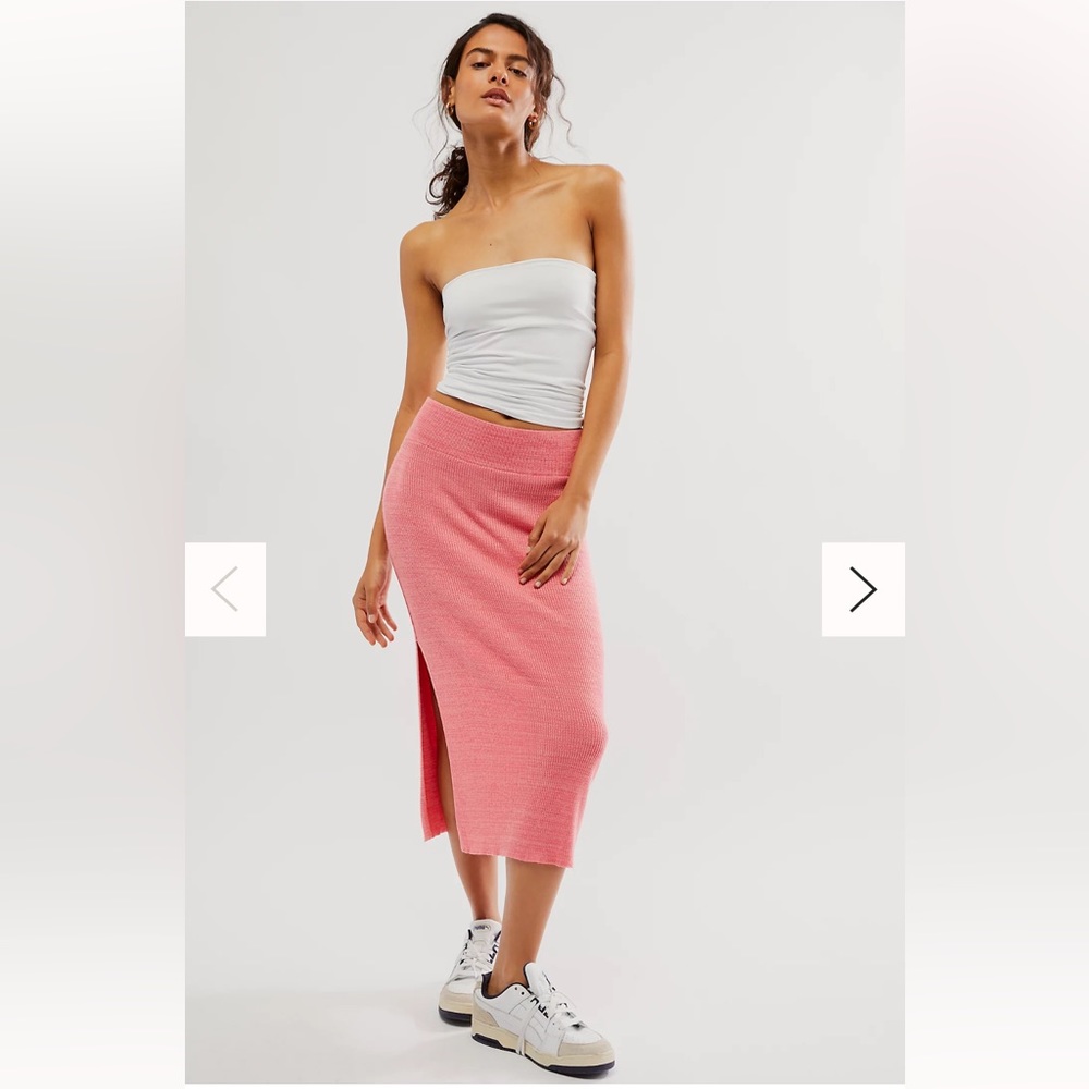 COPY - NWT Free People Golden Hour Midi Skirt